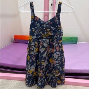 Abercrombie Kids Navy Floral Romper